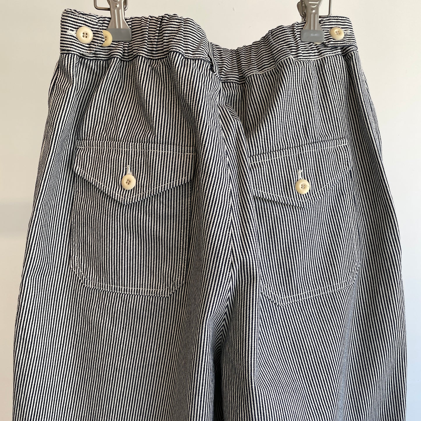 handsofcreation//CLASSICヒッコリーデニム/100zヒッコリーデニムパンツ 01620321