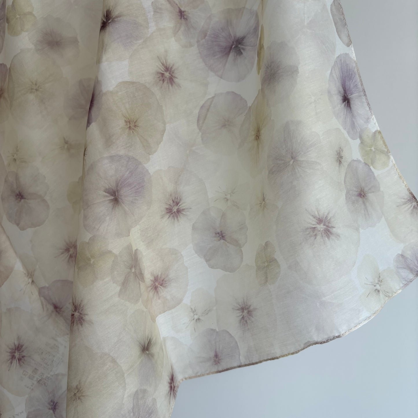NATIVE VILLAGE//No.04 harmony 調和押し花のスカーフ