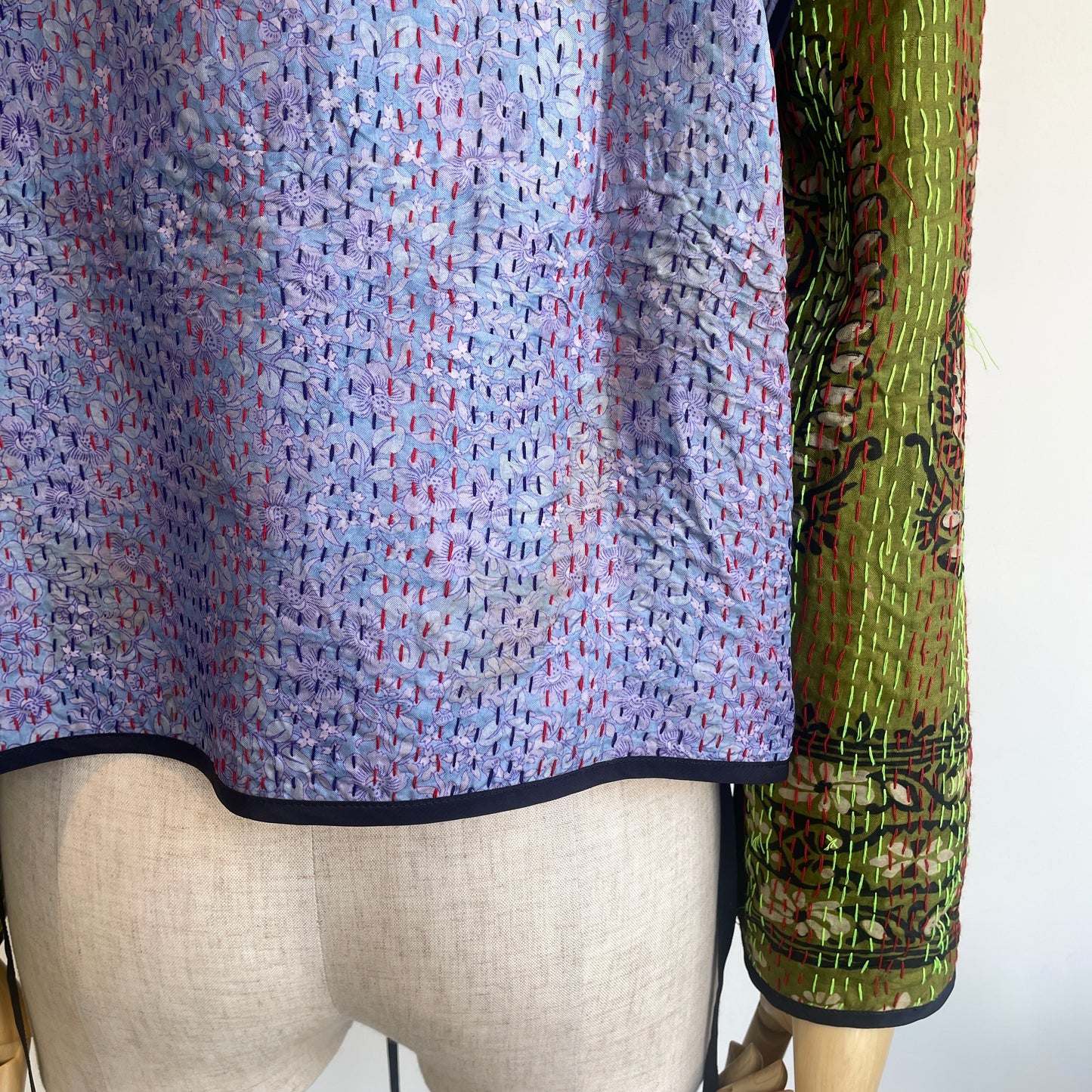 heriter//kantha embroidery jacket H0-00-3071