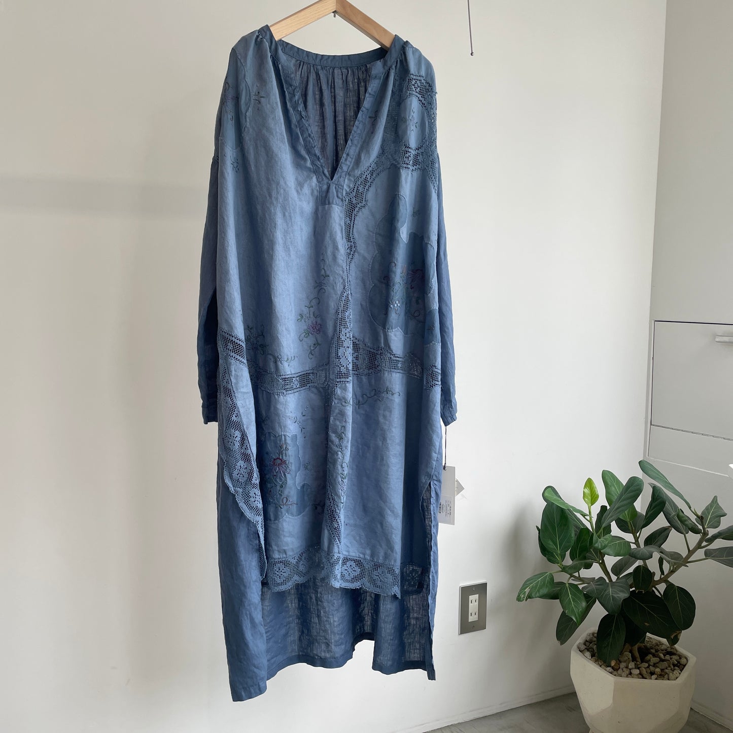 Hériter// table cloth kaftan dress HO-00-7029
