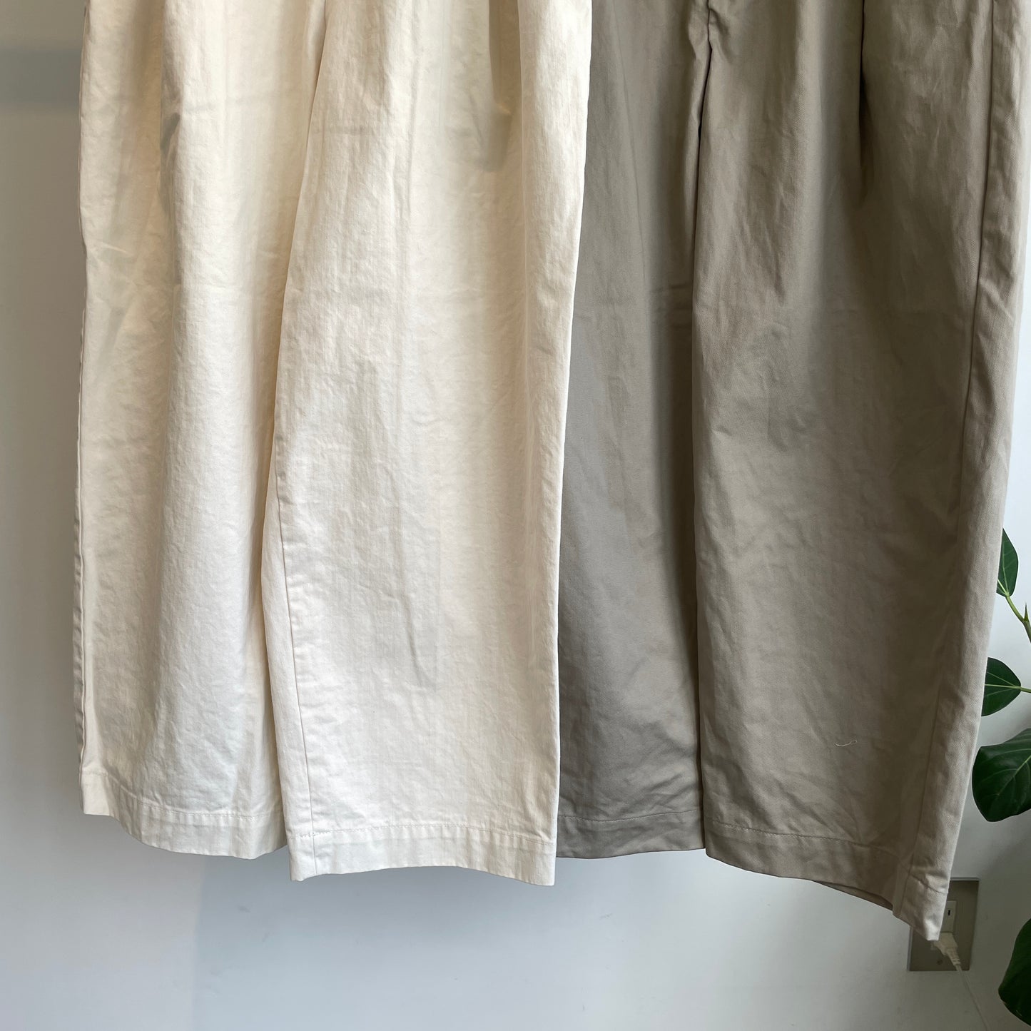 handsofcreation//KAYANUCotton VintageClothテーパードチノPT 02540316
