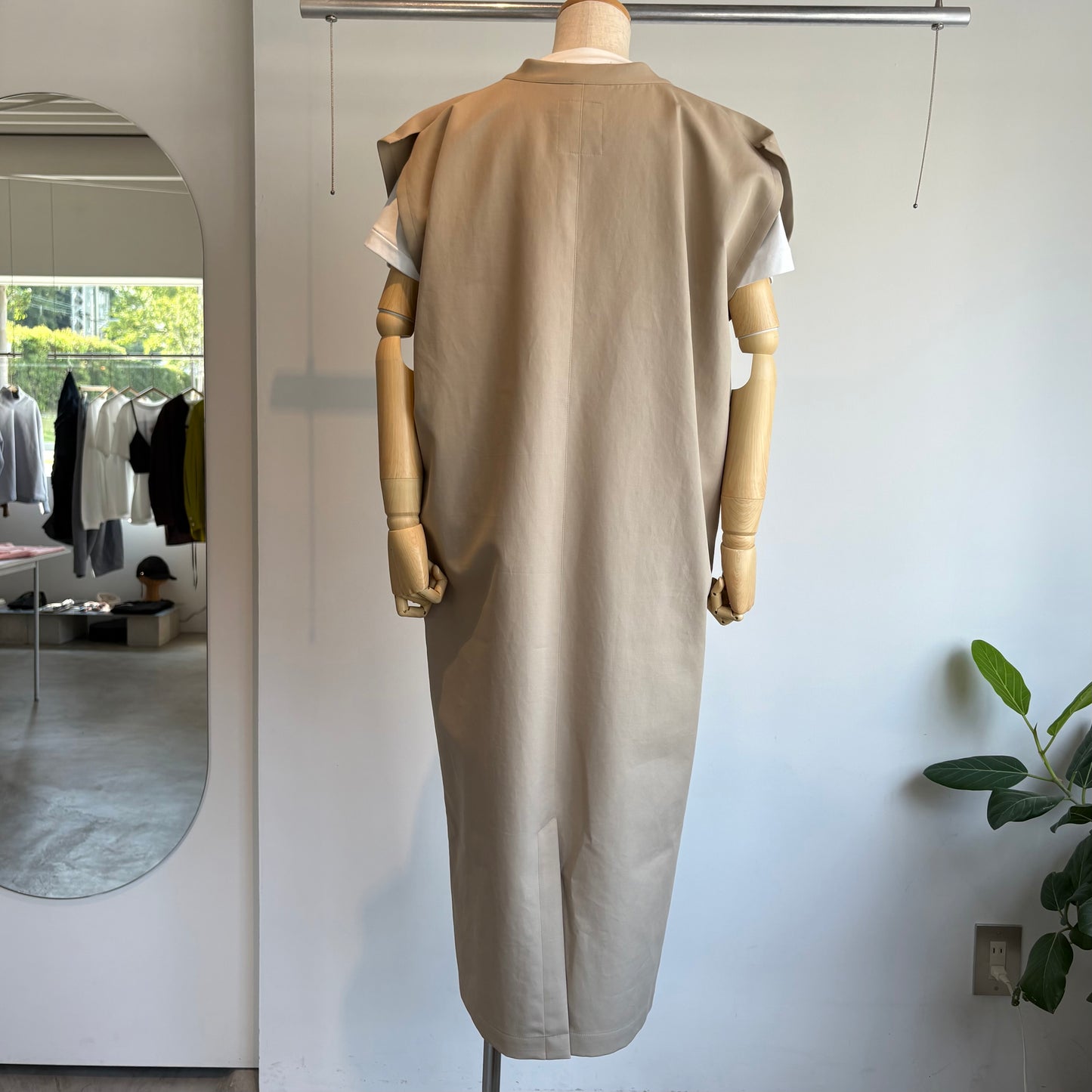 SIHIRAI//TUCK-ONE-PIECE DRESS CHAW 25-5115 (DD)