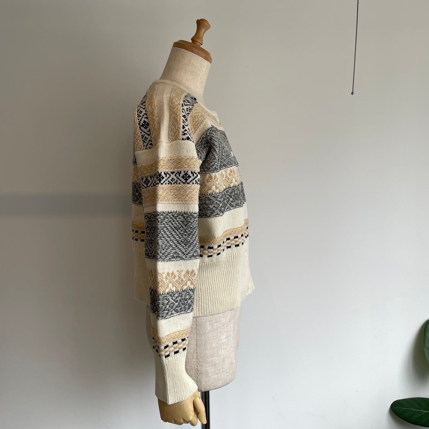 ASEEDONCLOUD //Seiyako jacquard cardigan 252807