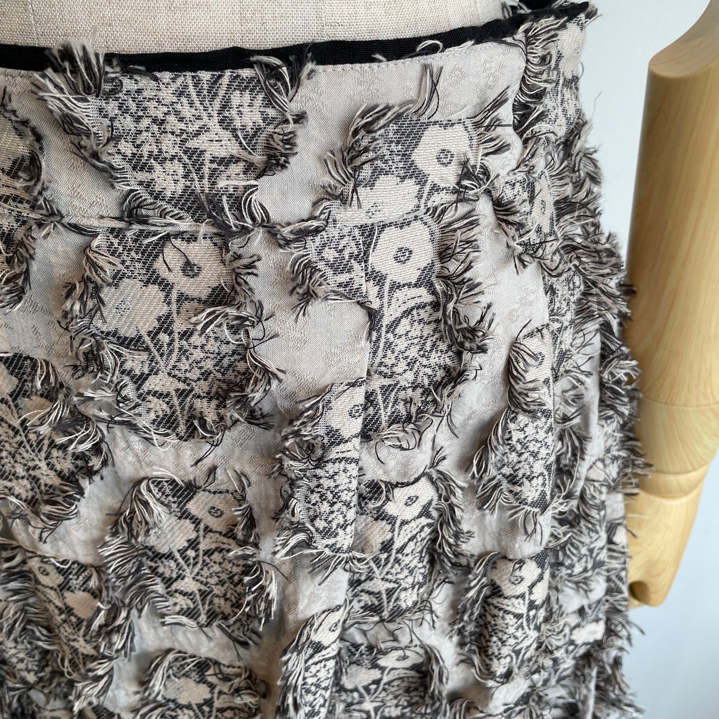 qiri //花野風 jacquard skirt 6301SK001252