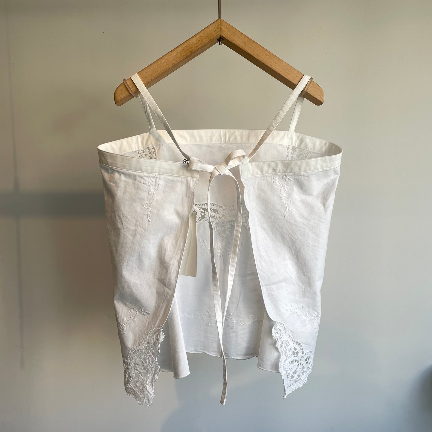 Heriter //bobbin lace tablecloth camisole H0-00-3061