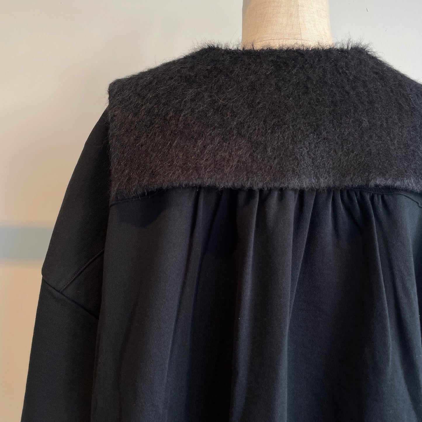 porter des boutons//シャギーセーラーカラープルオーバー P13-3-019