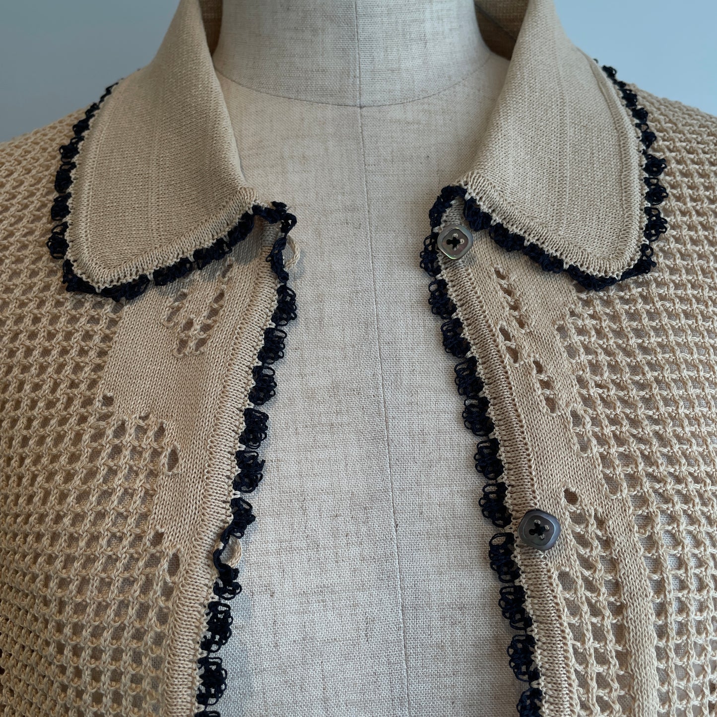 NATIVE VILLAGE//Shade ニットポロシャツ 31253-15207
