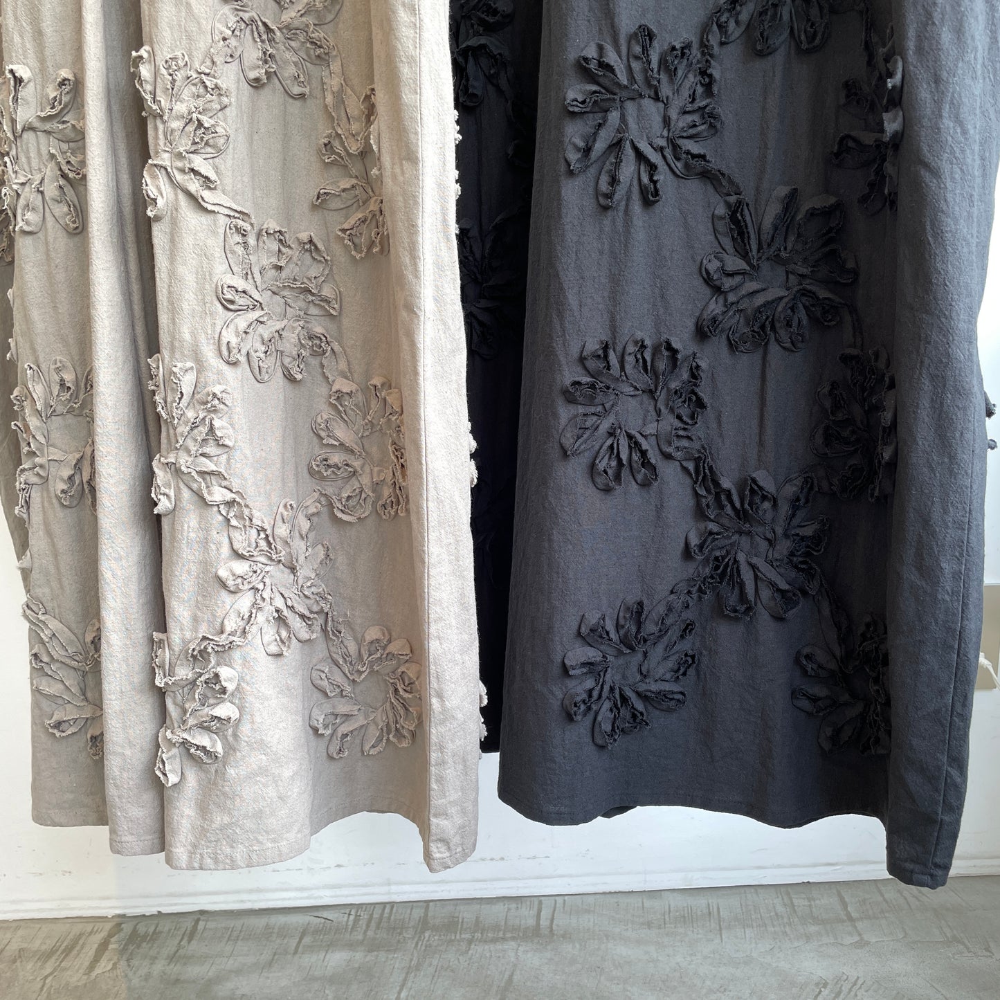 qiri//rondo ribbon embroidery オールインワン 6301PT009251
