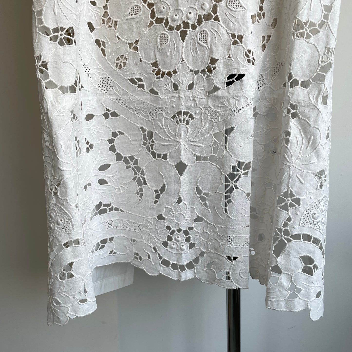 Heriter //cutwork parts tablecloth aprondress H0-00-7045