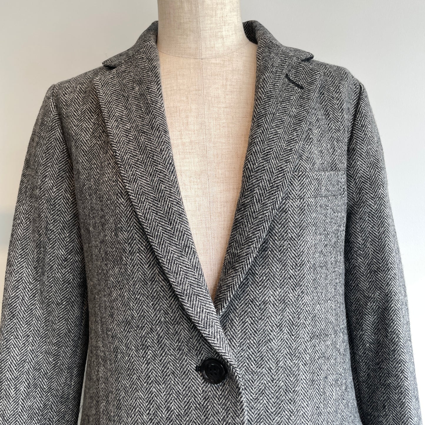 Heriter //wool herringbone jacket(つけ衿付き)H2-25-6004