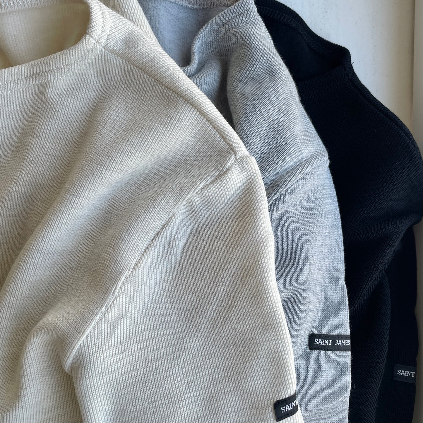 SAINTJAMES //DOUBLEFACE SWEATER 00JC182/2