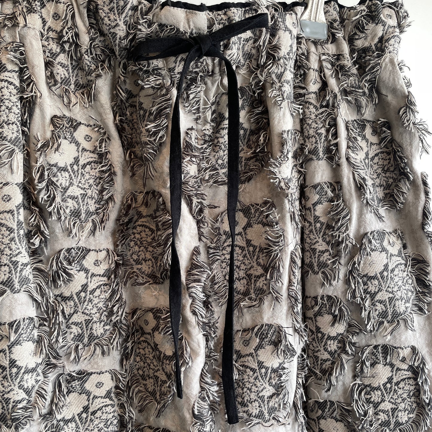 qiri //花野風 jacquard wide pants 6301PT004252