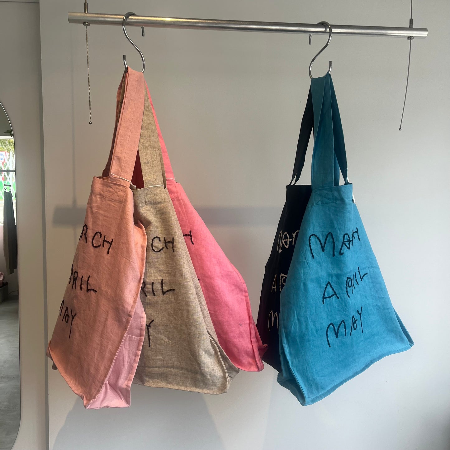 MarchAprilMay// リネン2waybag 25L 3-8-022