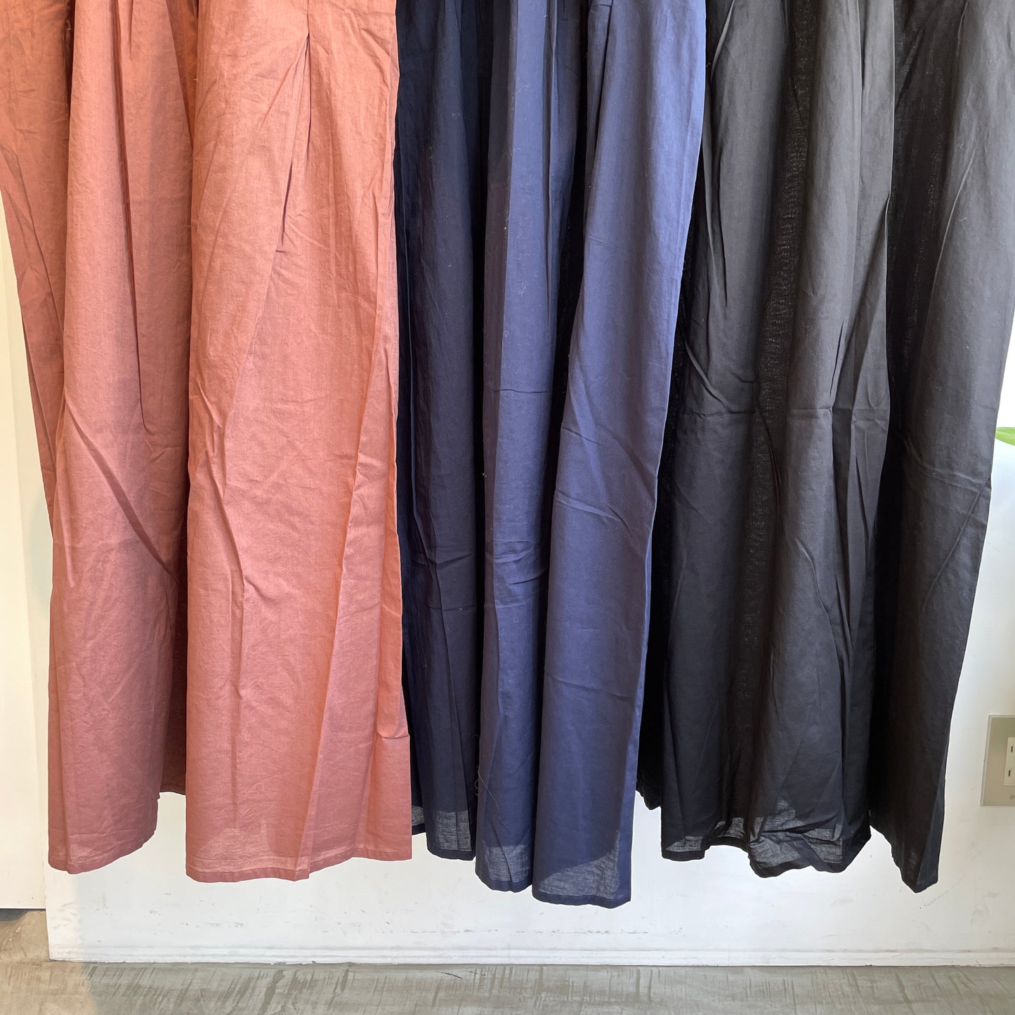 handsofcreation//60/-綿麻リネンローンクルーN2way OP 01530116