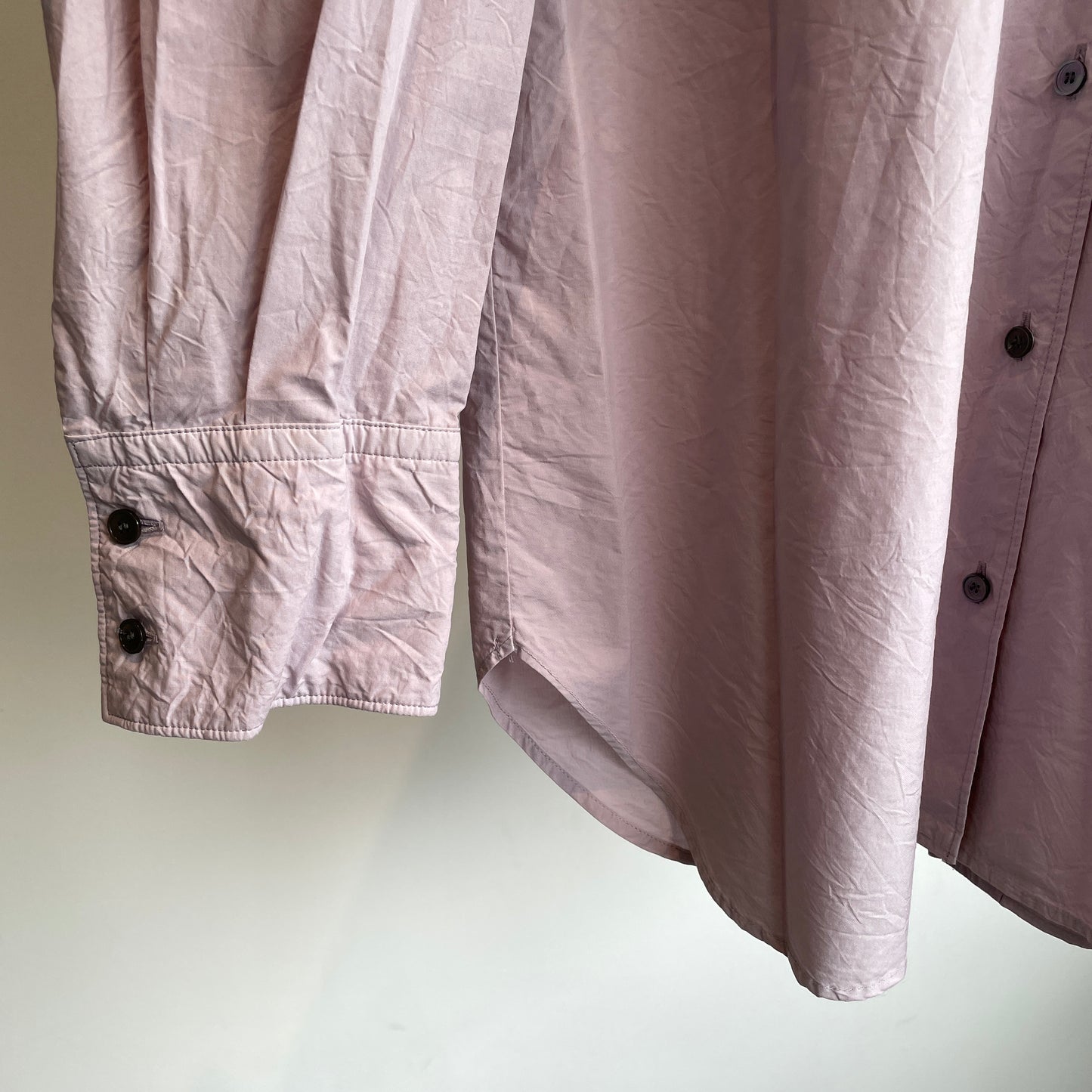 yuni //コットンキャッチワッシャーmoe sleeves バックリボン ブラウス 1701BL001252