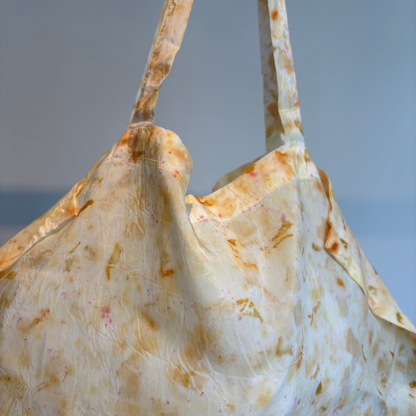 Oo//bundledye 細ヒモトートbag