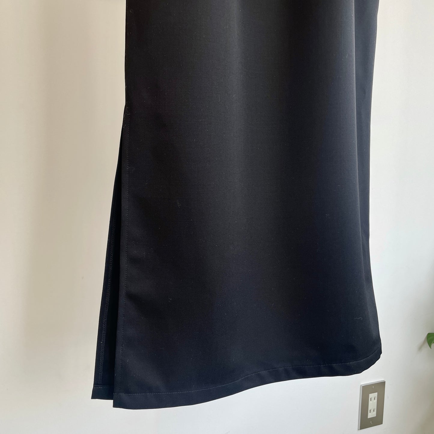 itochi //Super 140's Wool Doeskin Tight Salt Skirt