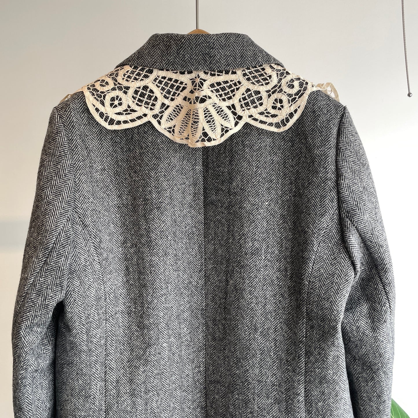 Heriter //wool herringbone jacket(つけ衿付き)H2-25-6004