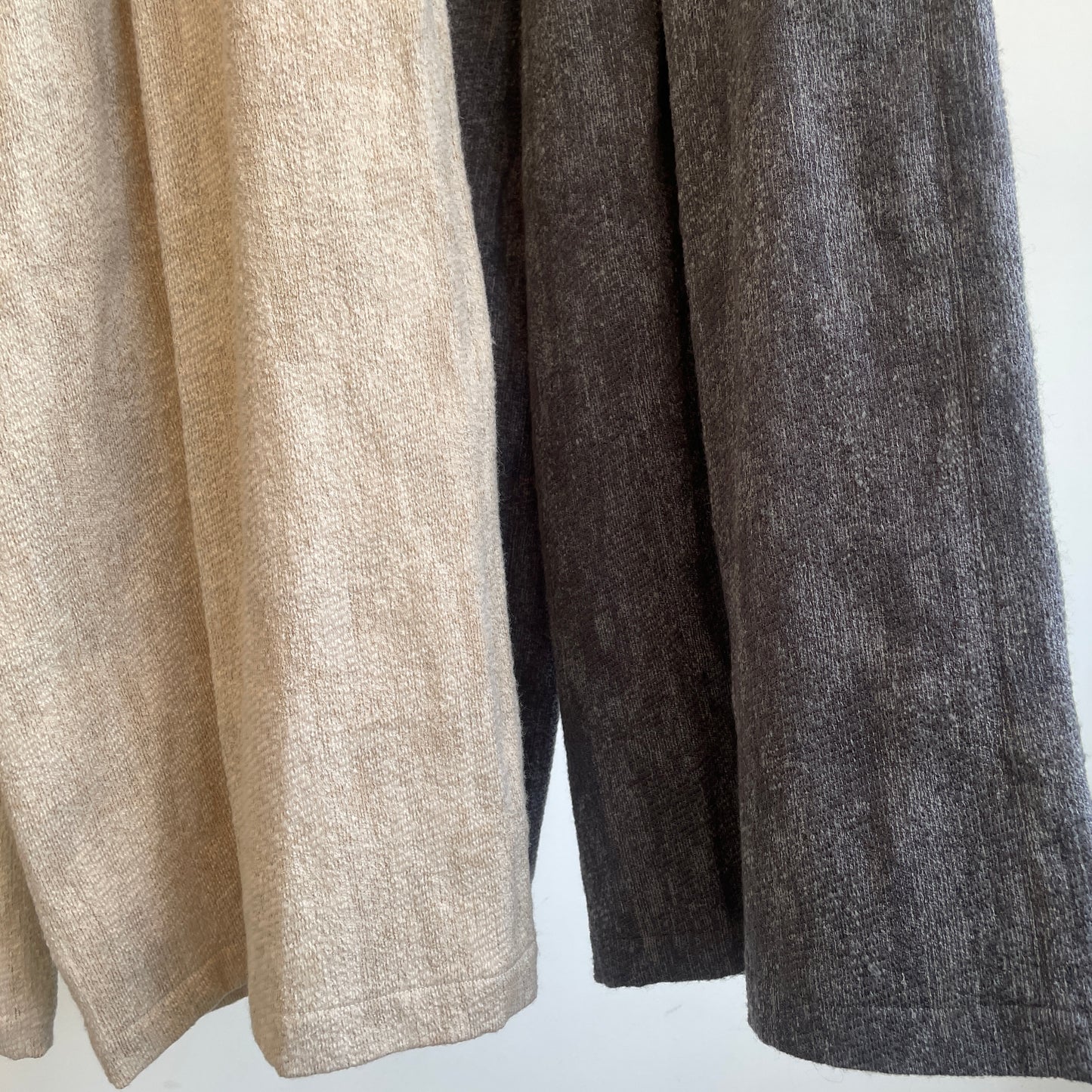 qiri //foggy jacquard wide pants PT005