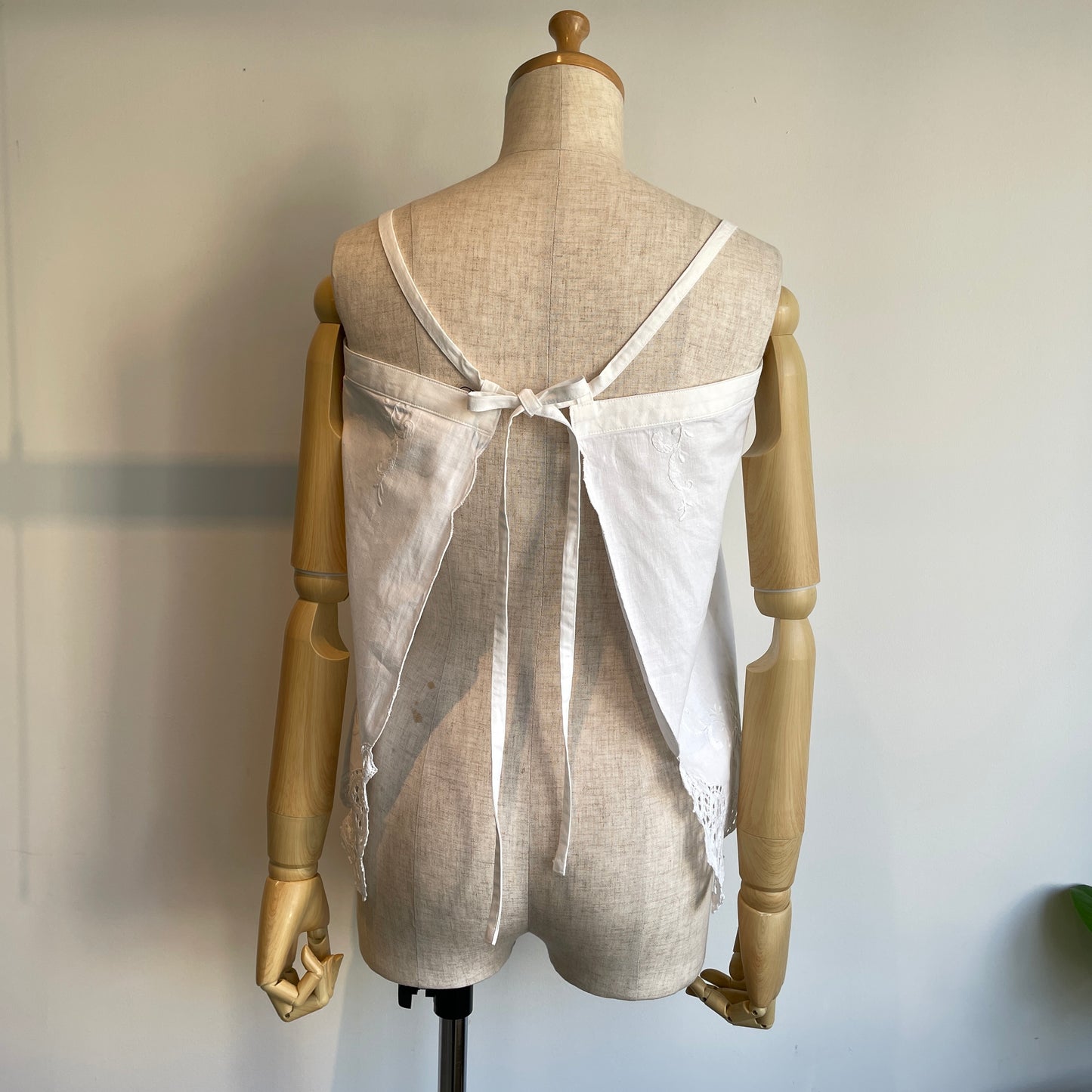 Heriter //bobbin lace tablecloth camisole H0-00-3061