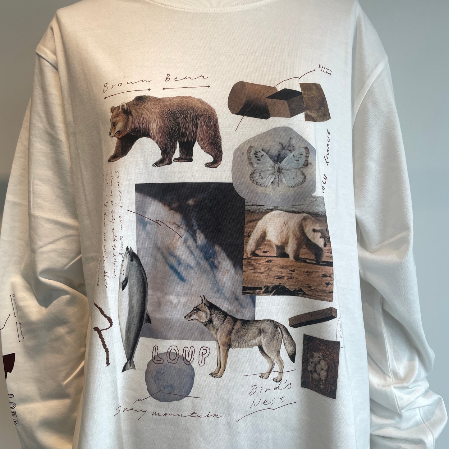 Sweet Little Nothing//winteranimal ロングスリーブTシャツ