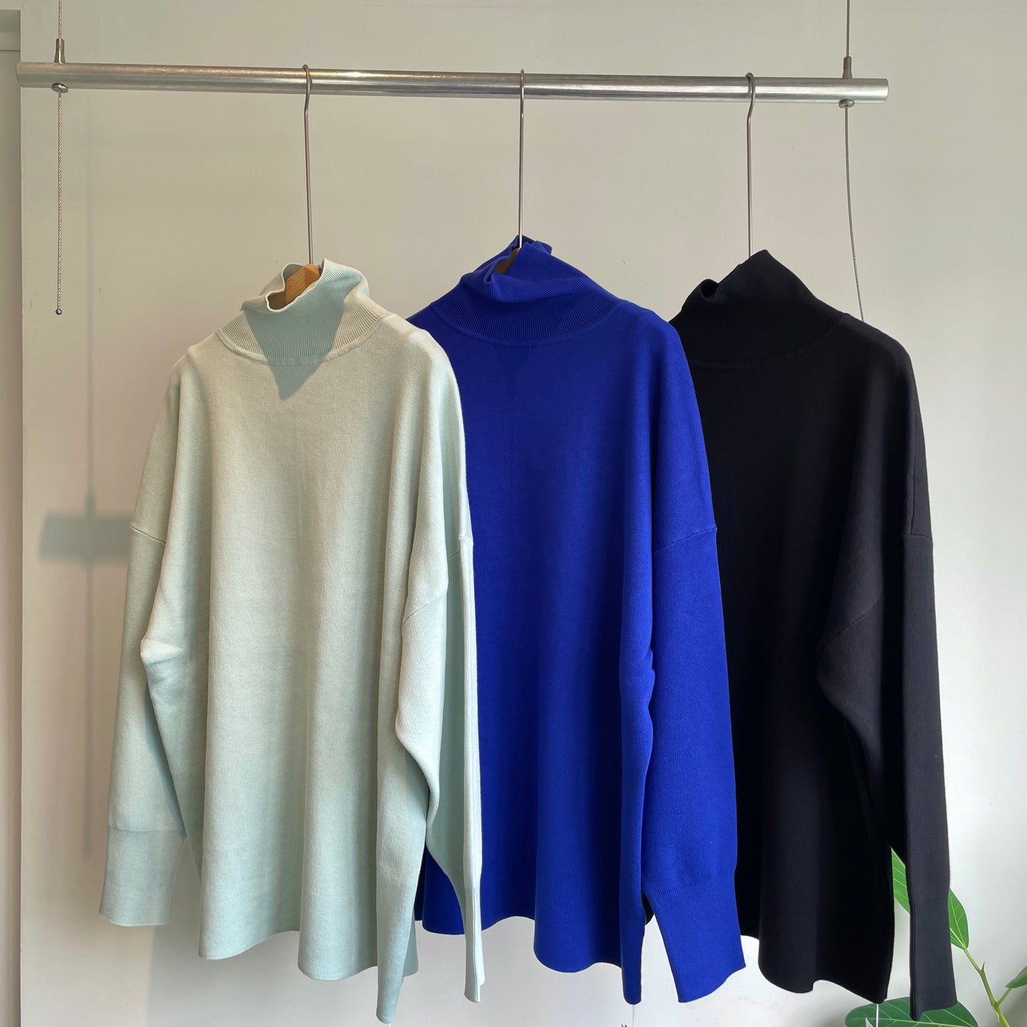 yuni //C/スムース2wayhighneck knit 1701KN007252