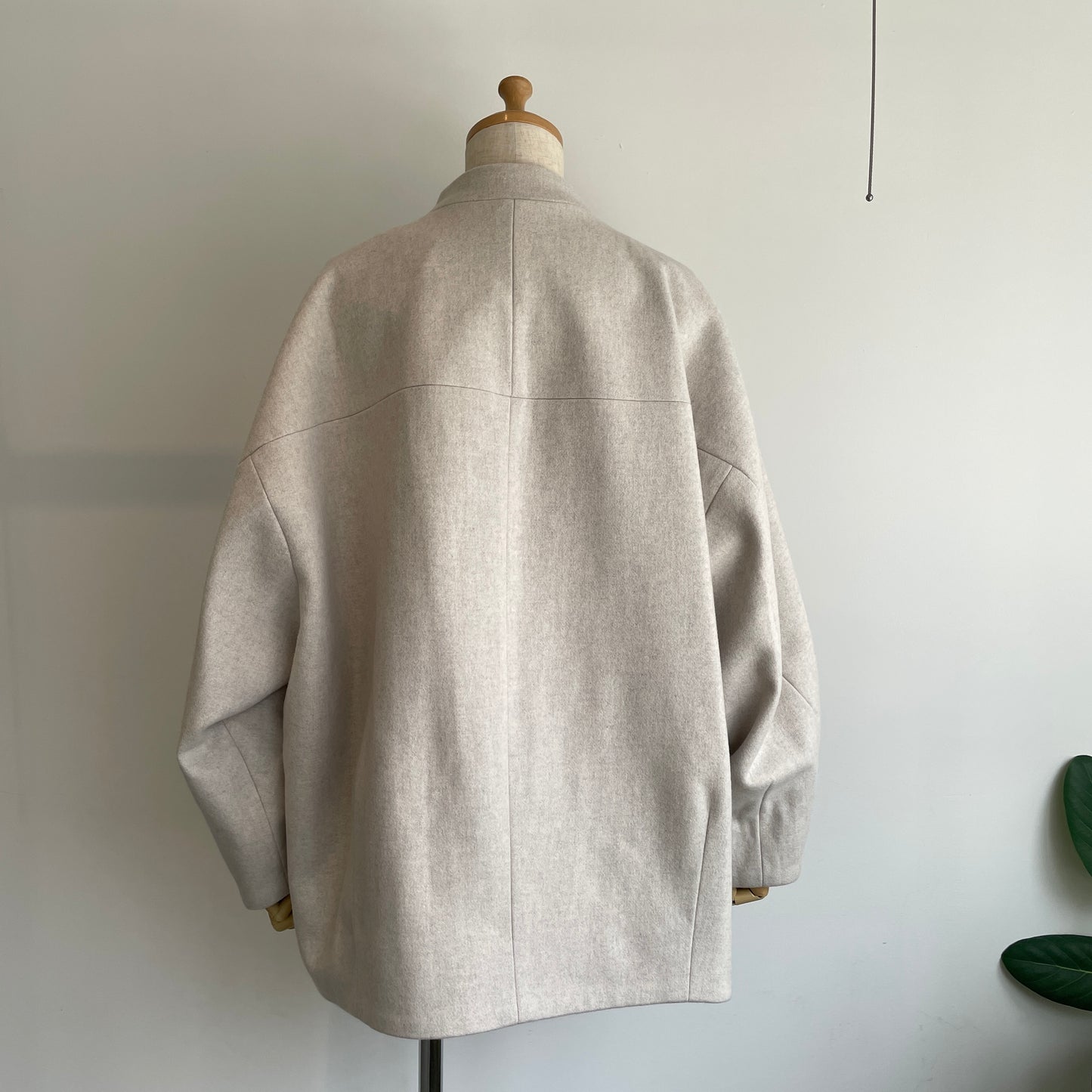 yuni //W/super100 middle length cocooCO 1701CO001252