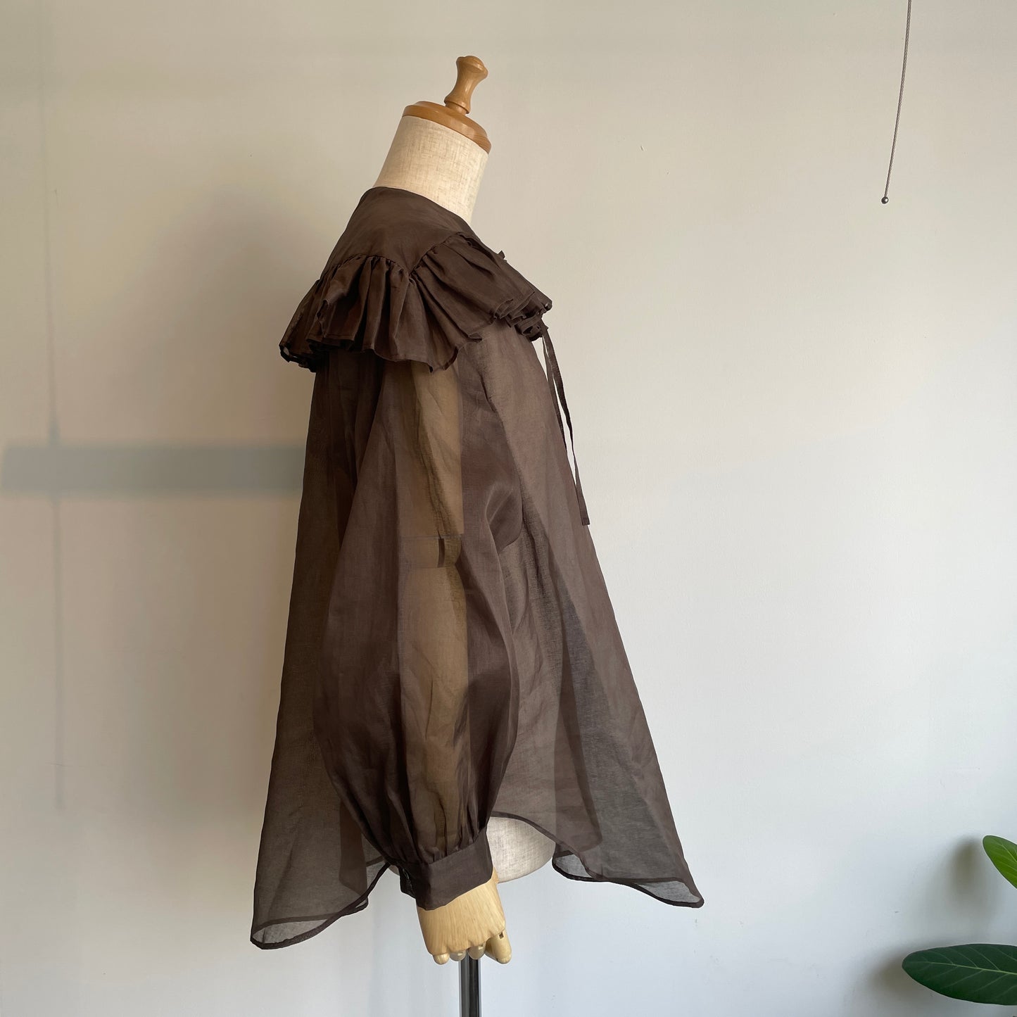 Heriter //fril collar blouse H0-00-3065