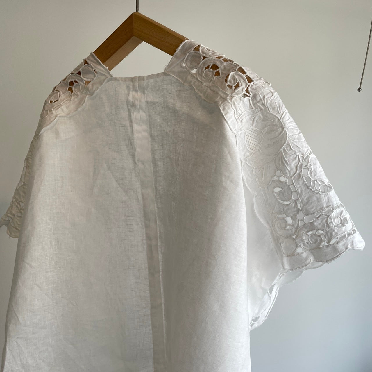 heriter//cutwork parts gilet H0-00-3029