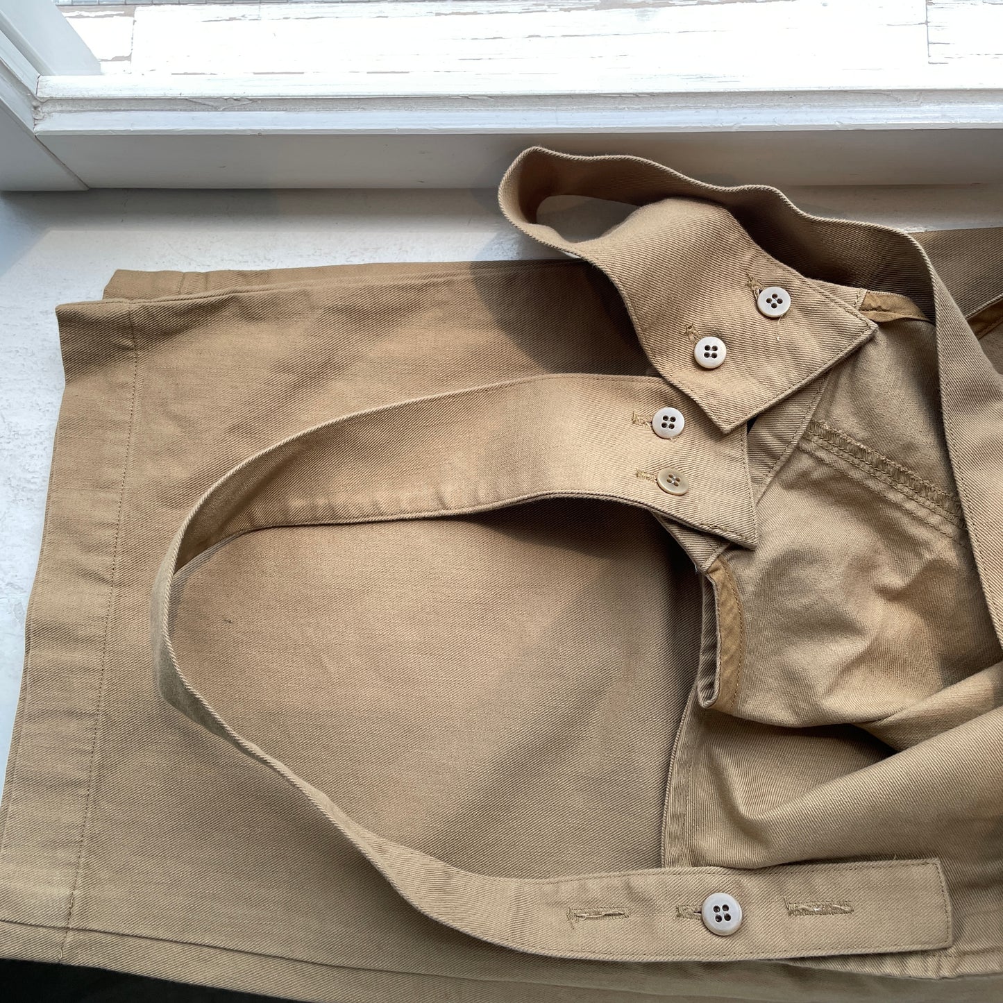 handsofcreation//organiccotton20 /-SlubSergeサロペット 01540329