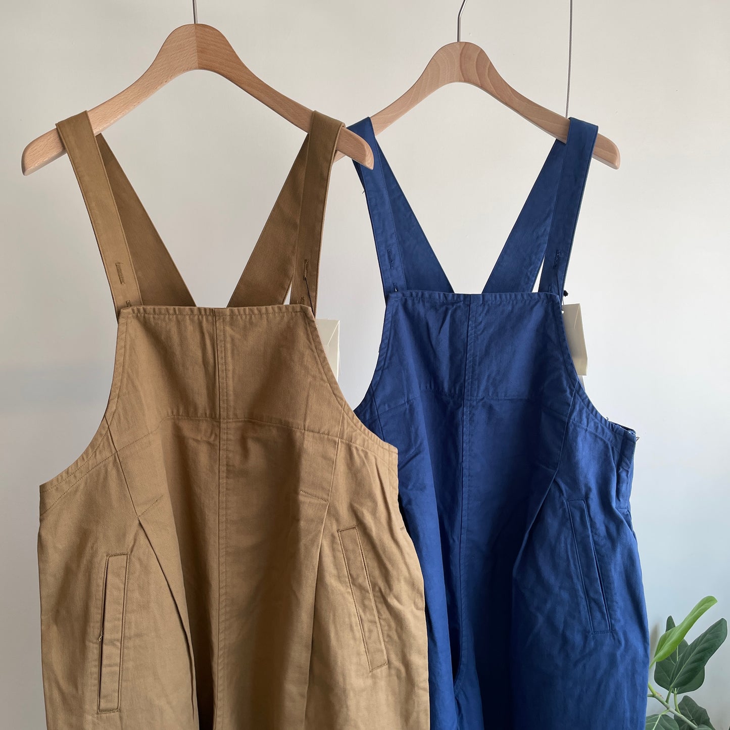 handsofcreation//organiccotton20 /-SlubSergeサロペット 01540329