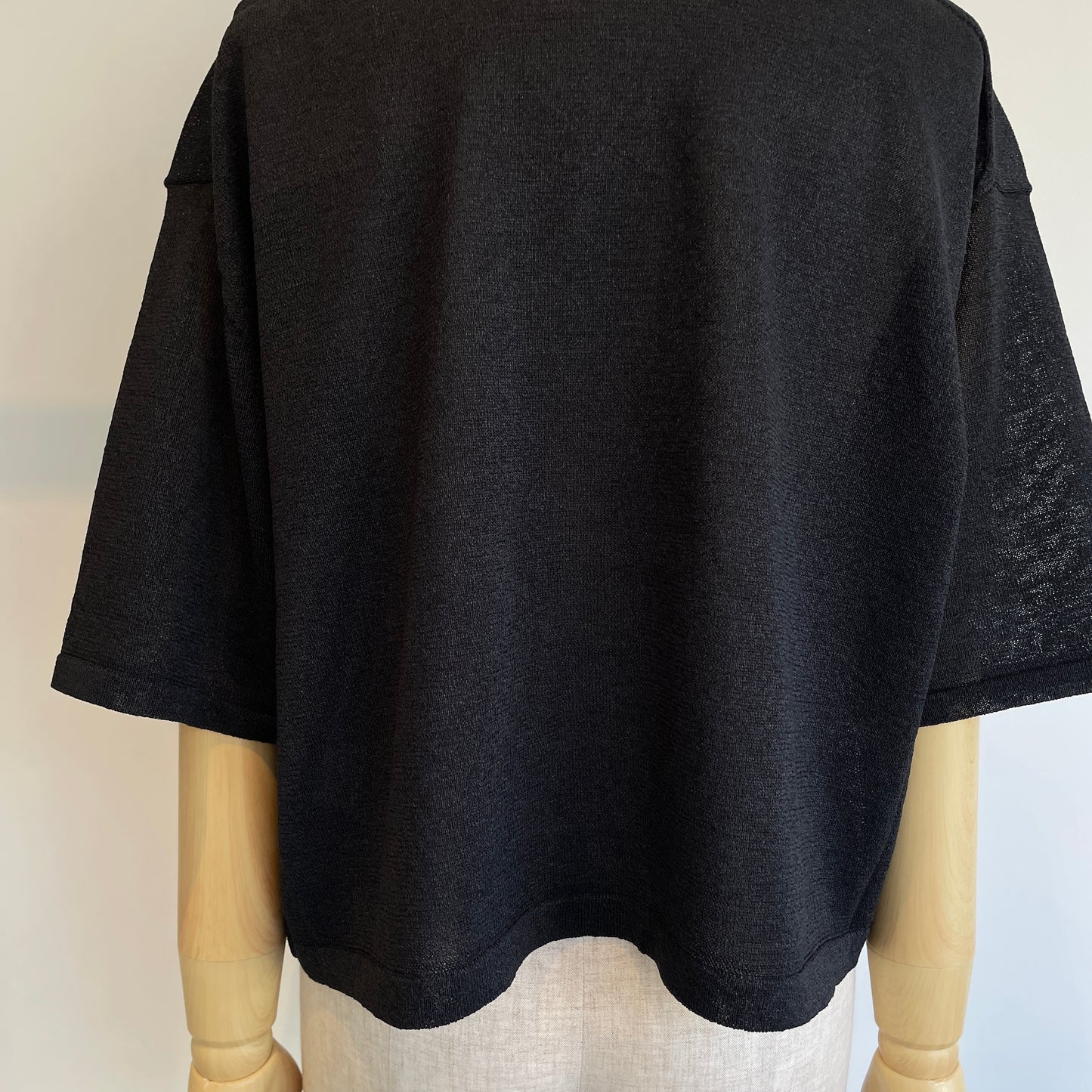 yuni //12G和紙/pehalf sleeves knit Tシャツ 1701KN006261