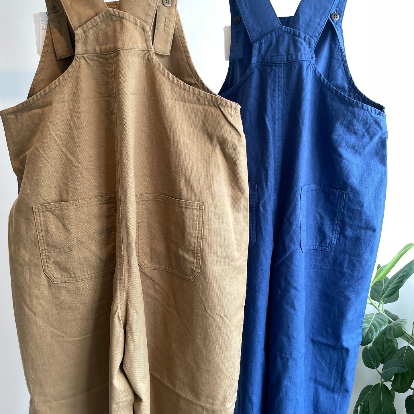 handsofcreation//organiccotton20 /-SlubSergeサロペット 01540329