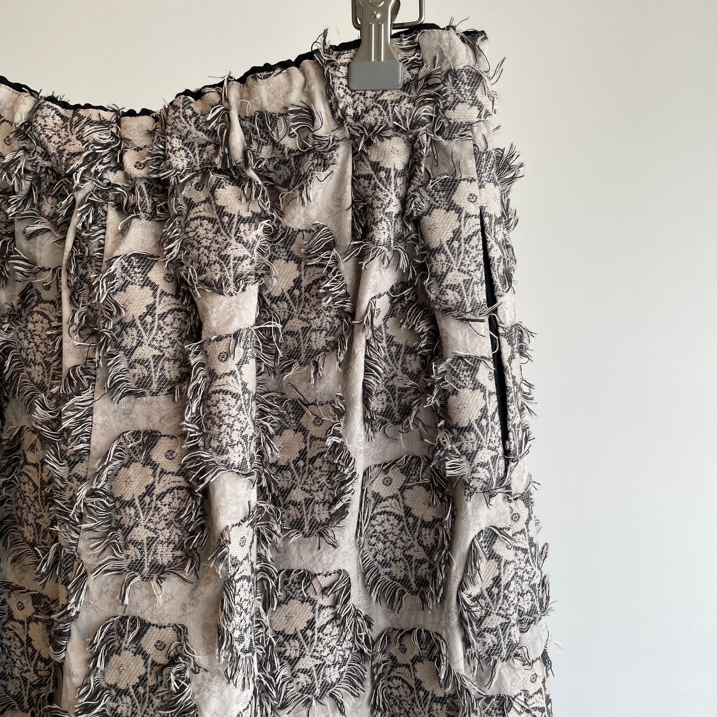 qiri //花野風 jacquard wide pants 6301PT004252