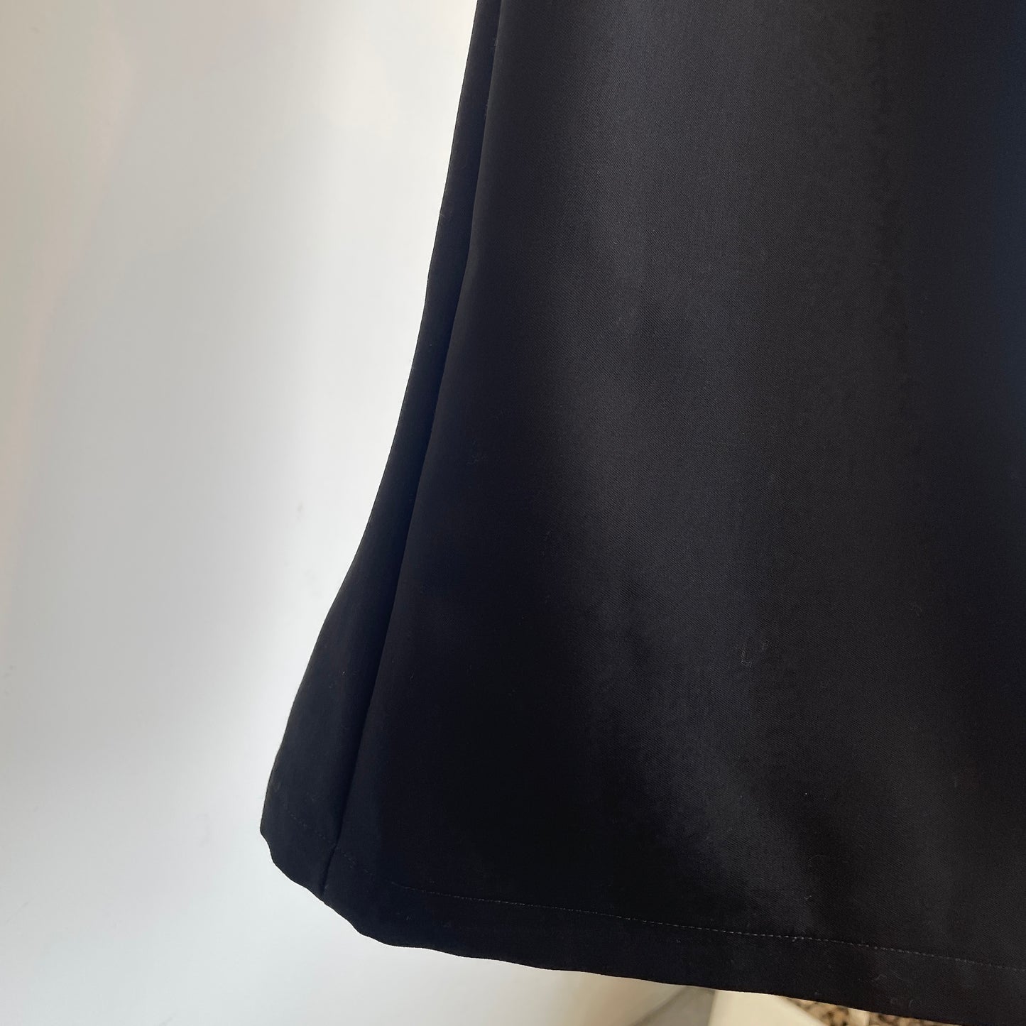 itochi //Super 140's Wool Doeskin Tight Salt Skirt
