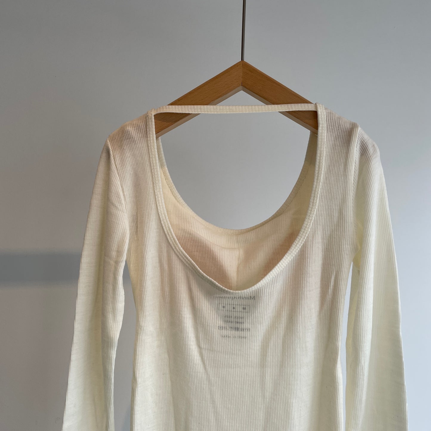 MarchAprilMay //wool innerカップイン9分袖 MAM-CT-008
