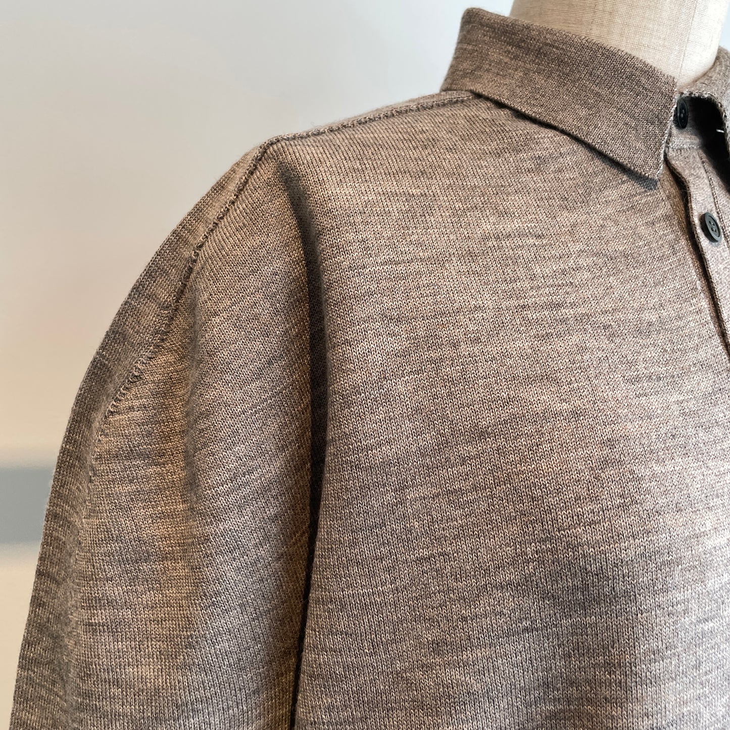 ASEEDONCLOUD //Seiyakou knit polo 252801