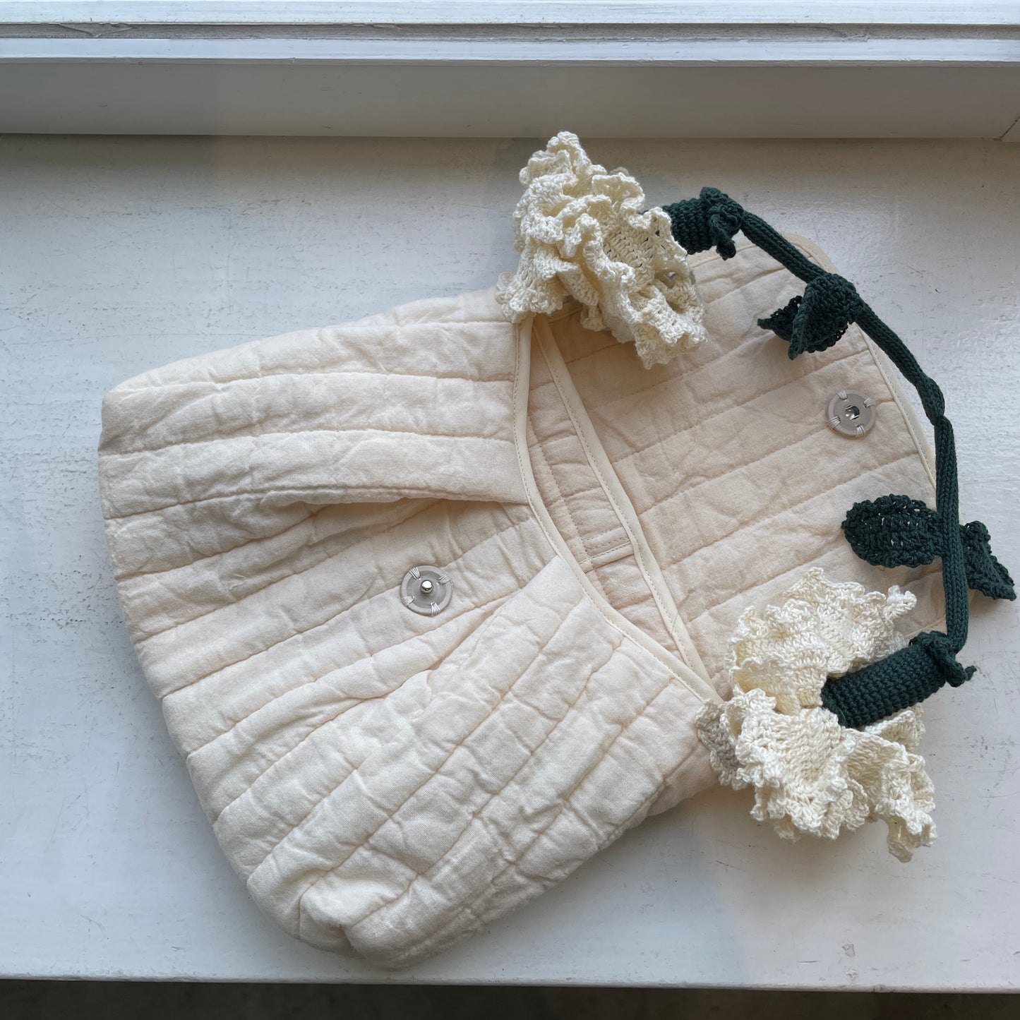ASEEDONCLOUD //shokuonshitsu flower bag 251002