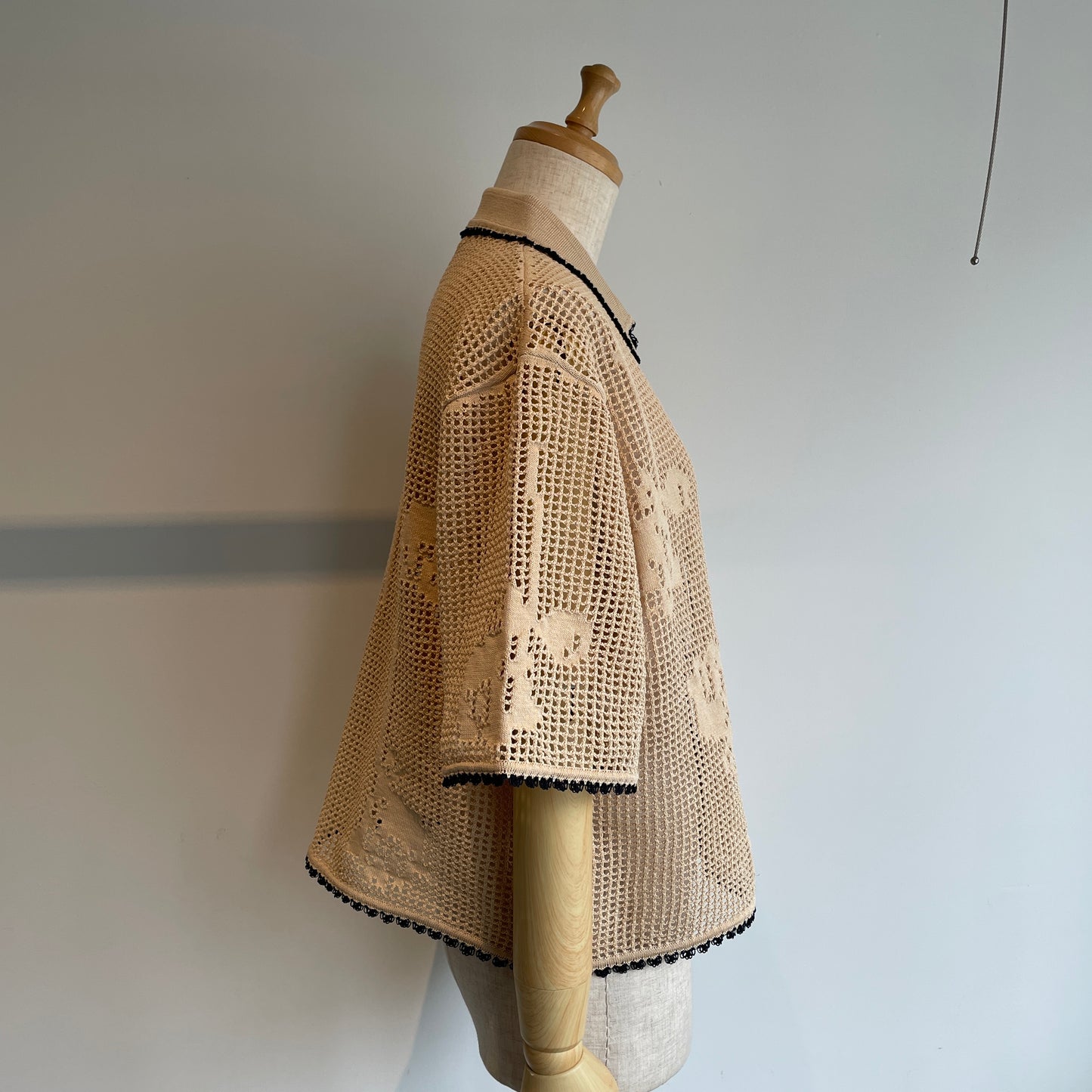 NATIVE VILLAGE//Shade ニットポロシャツ 31253-15207