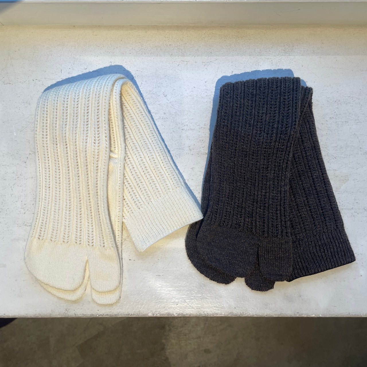 hibikiru//コットンウールホールガーメント透かし編みsox