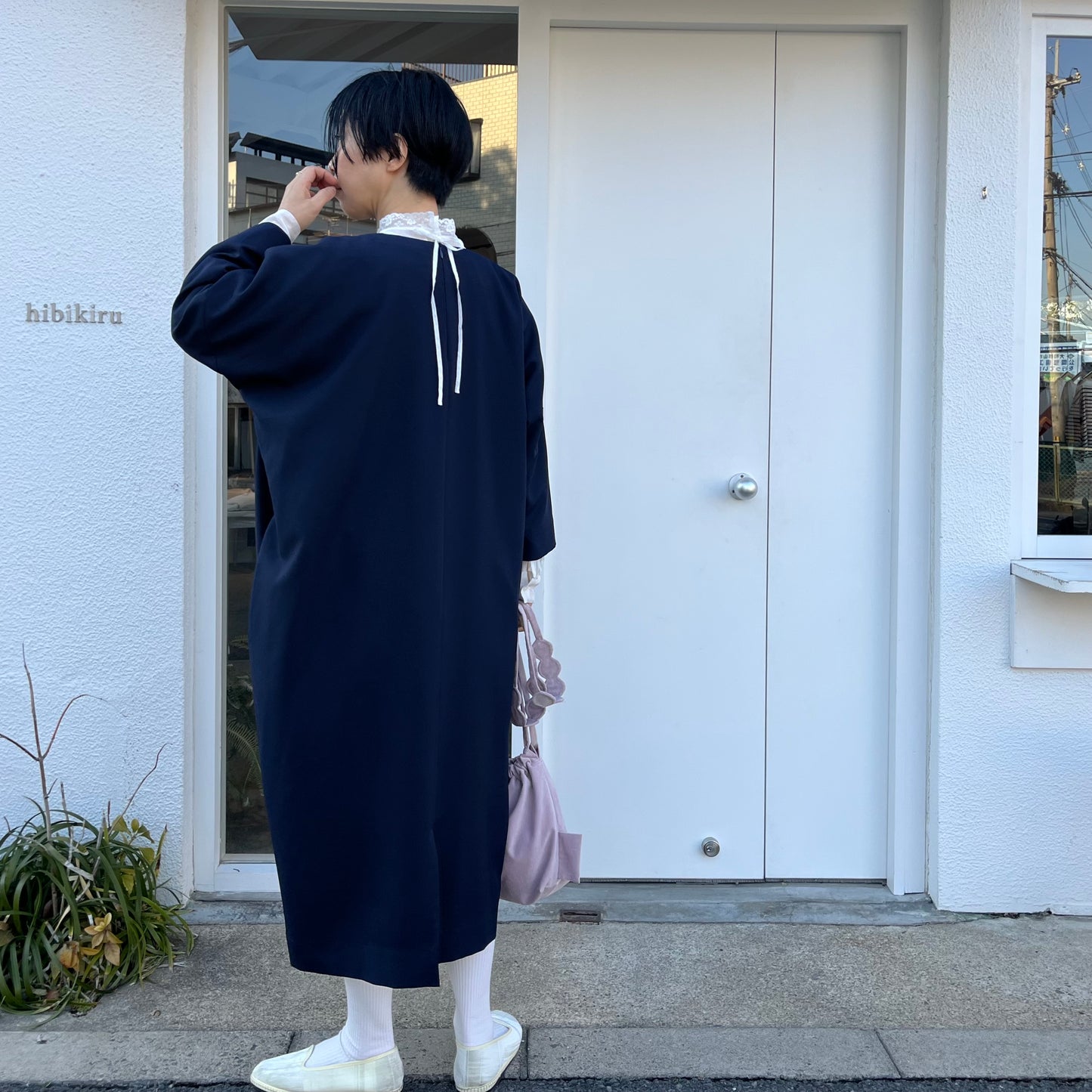si si si//コクーンワンピース2024AW128