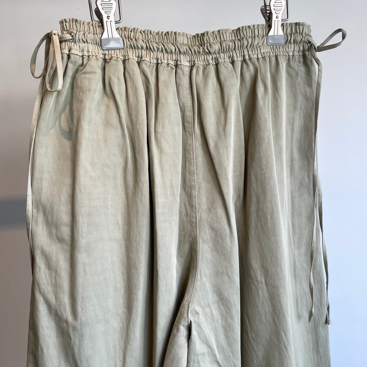 yuni //レーヨン/キュプラ twill product dye drawstrings パンツ 1701PT005252