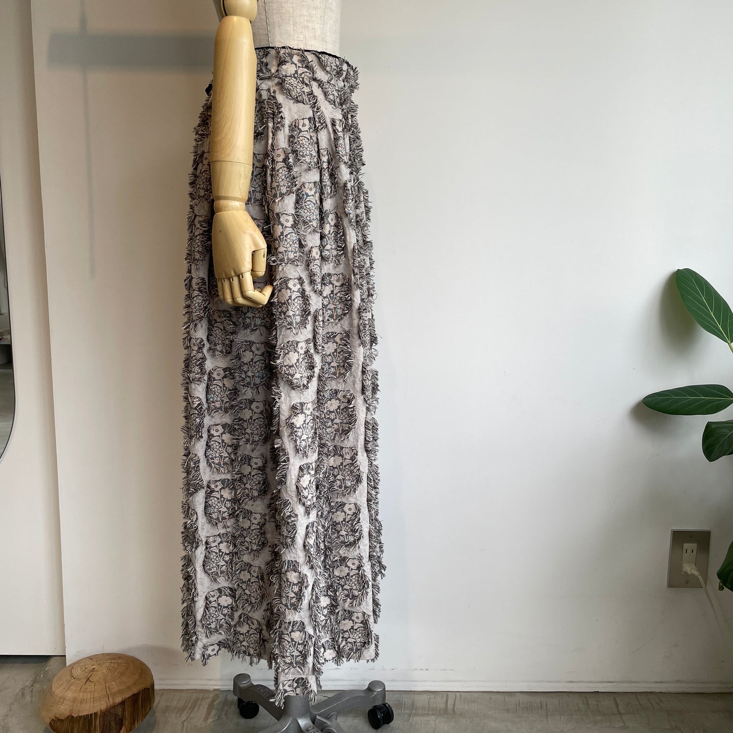 qiri //花野風 jacquard skirt 6301SK001252