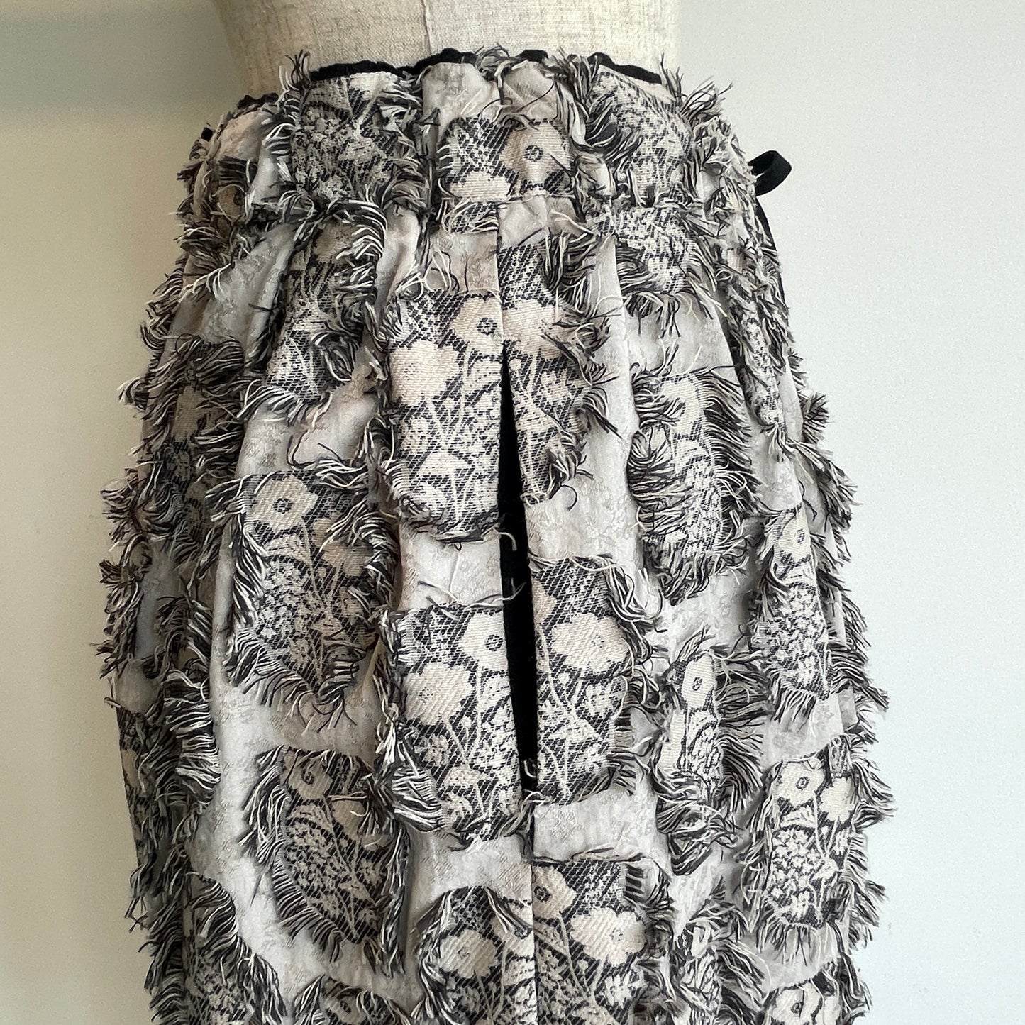 qiri //花野風 jacquard wide pants 6301PT004252