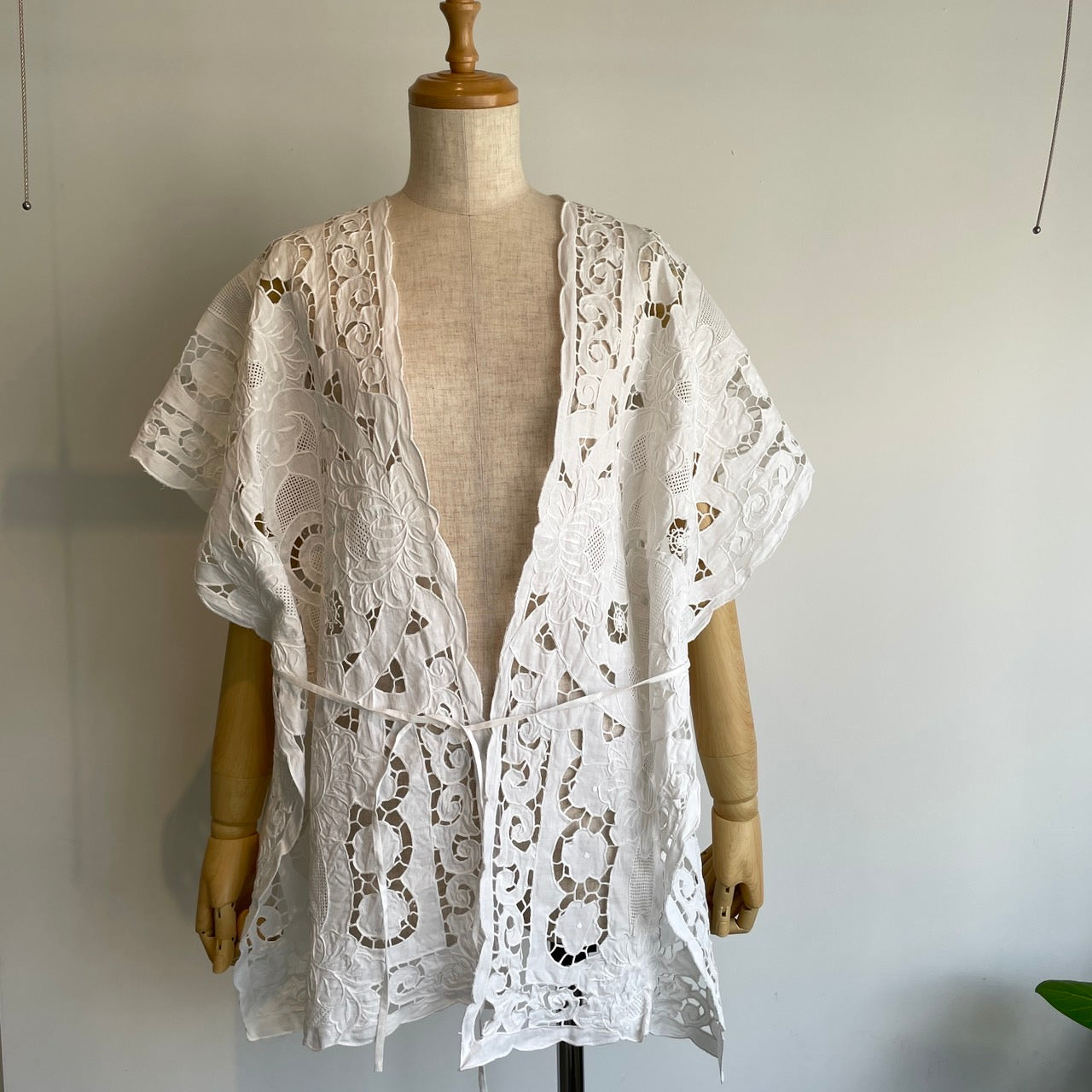 heriter//cutwork parts gilet H0-00-3029