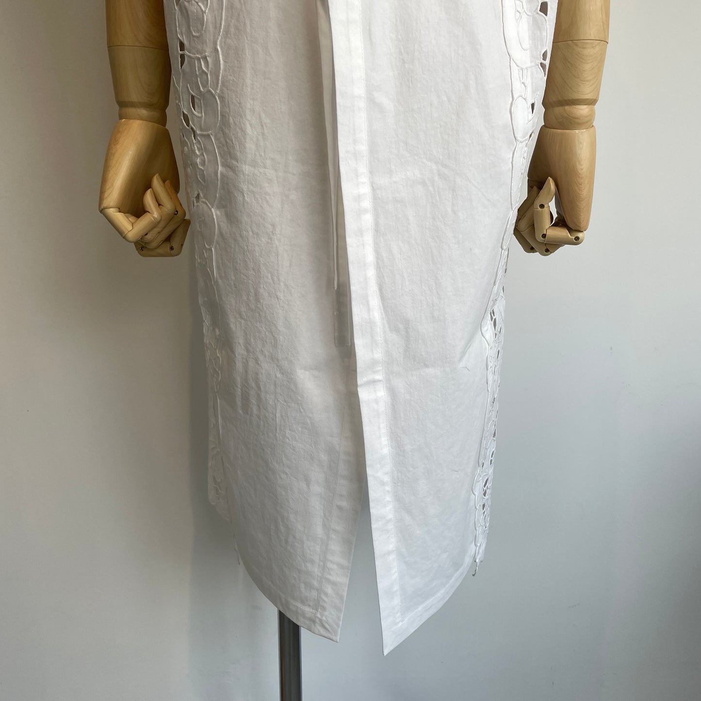 Heriter //cutwork parts tablecloth aprondress H0-00-7045