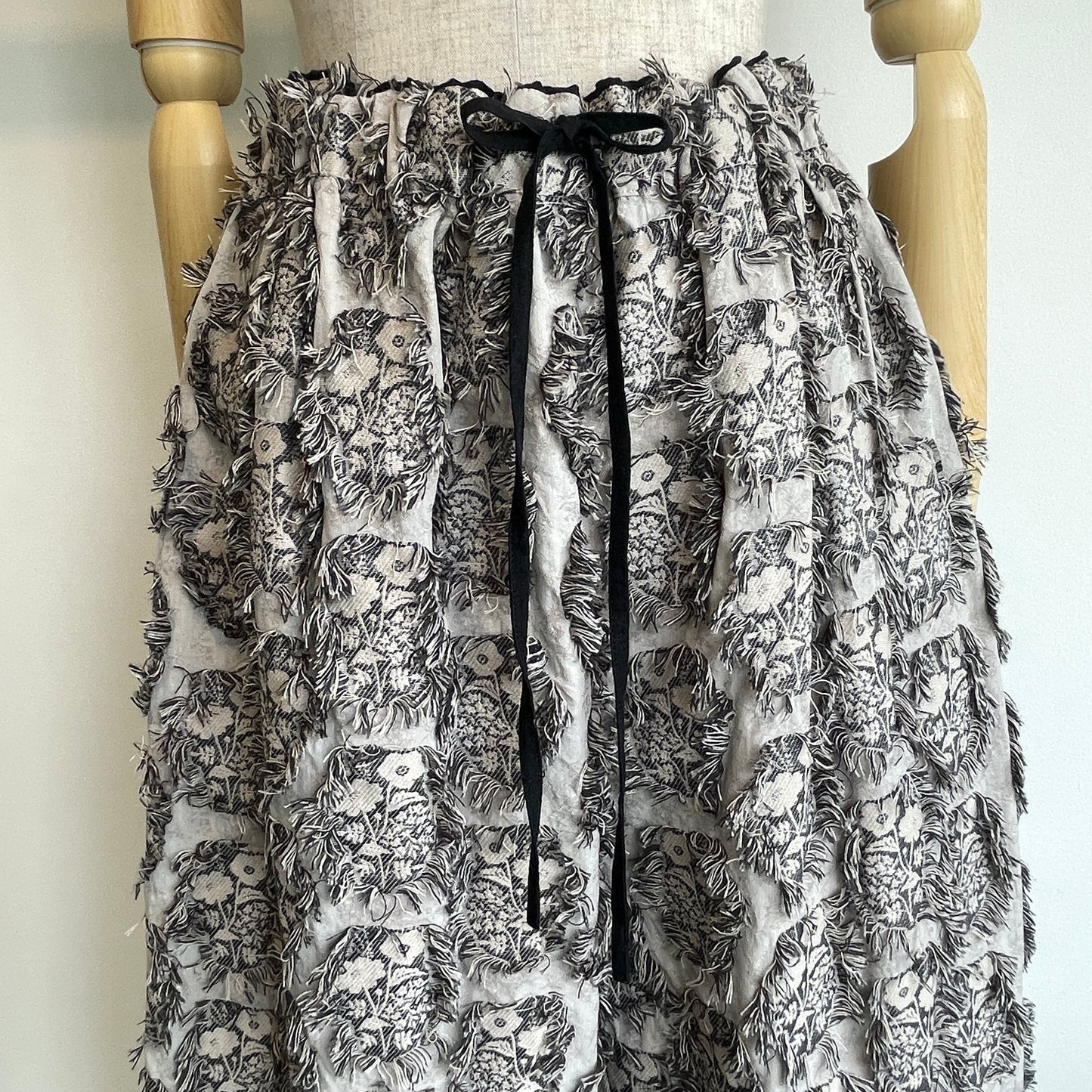 qiri //花野風 jacquard wide pants 6301PT004252