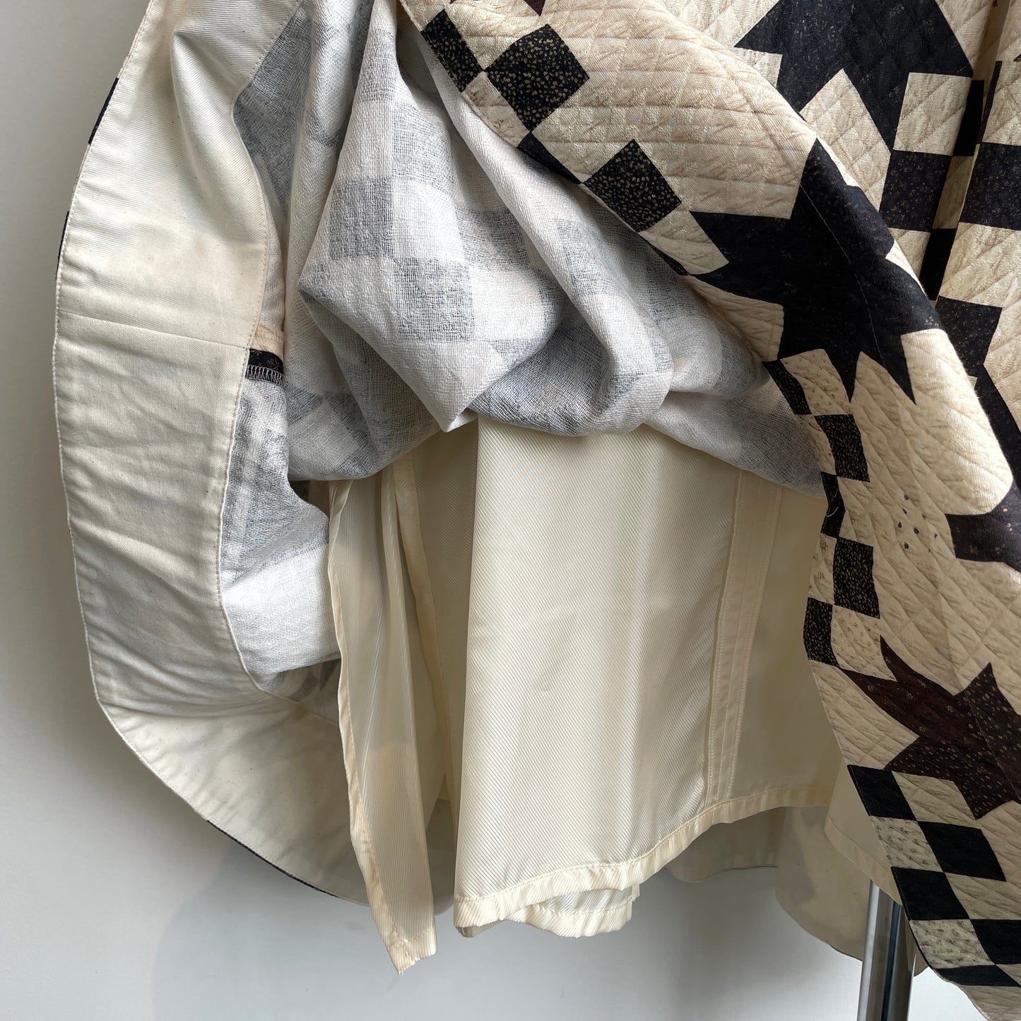 ASEEDONCLOUD //Study uniform dress(Map quit print) 252302
