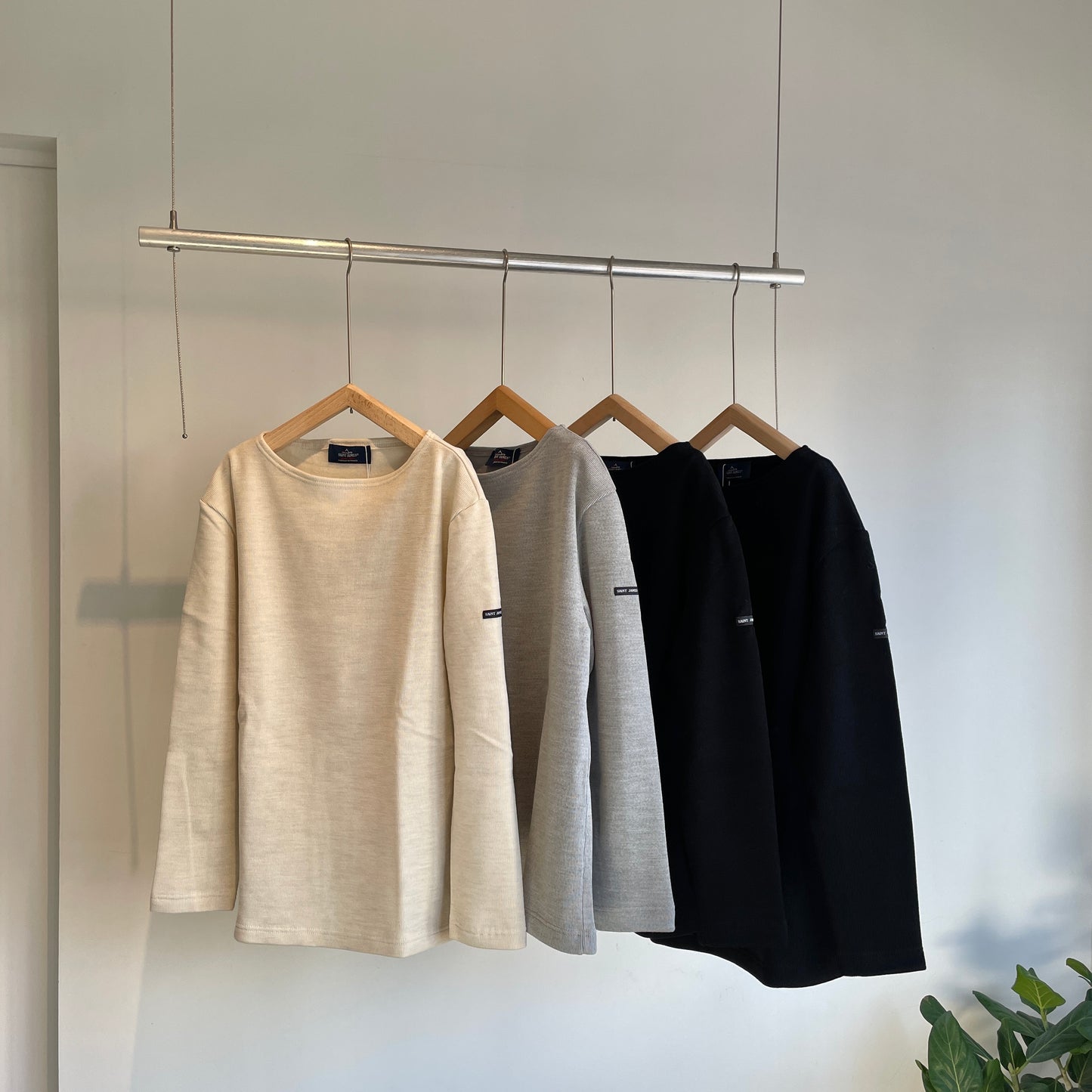 SAINTJAMES //DOUBLEFACE SWEATER 00JC182/2