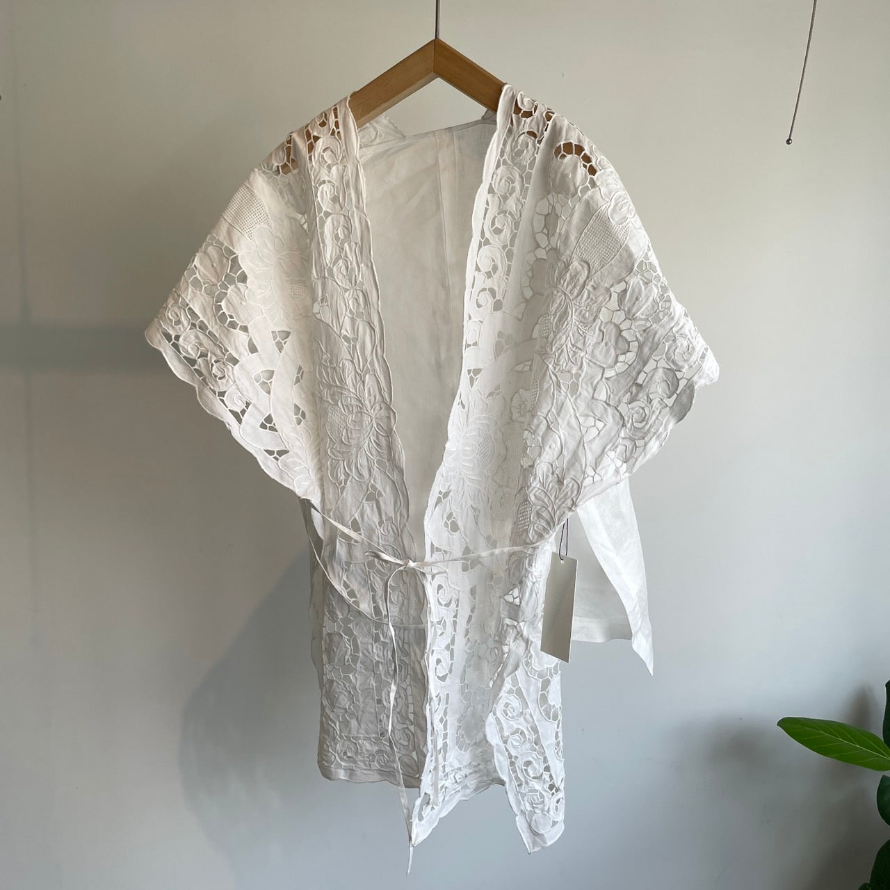 heriter//cutwork parts gilet H0-00-3029